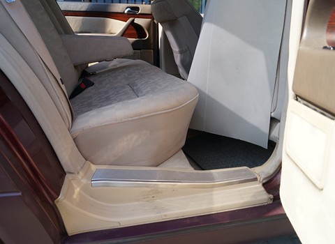Tyły doły szeroki pas Mercedes W 140 pas szeroki Mercedes W 140