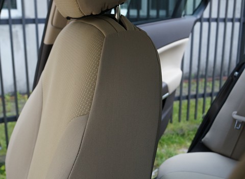 Boki i plecy tkanina laminowana Opel Insignia uszyty pokrowiec Opel Insignia