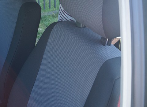 Na boki tkanina szara laminowana Audi A 4 Avant Tkanina szara Audi A 4 Avant