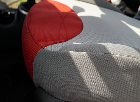 Przednie fotele siedziska pokrowce 500 L Pokrowce Fiat 500 L siedziska przody