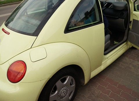 Volkswagen New Beetle producent tylko miarowych pokrowcw samochodowych