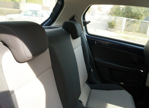 Skoda Citigo obmiar tylne kanapy Skoda Citigo tyły