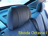 Uszyte Pokrowce samochodowe Octavia I niebieska