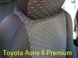 Uszyte Pokrowce samochodowe Toyota Auris II wersja Premium 2014 rok