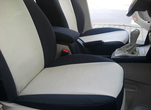 Zdjęcia foteli Skoda Octavia II przodów Skoda Octavia II szycie pokrowców