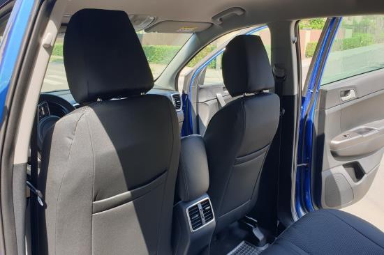 Pokrowce samochodowe Kia Sportage IV 2018 czarna 380,3