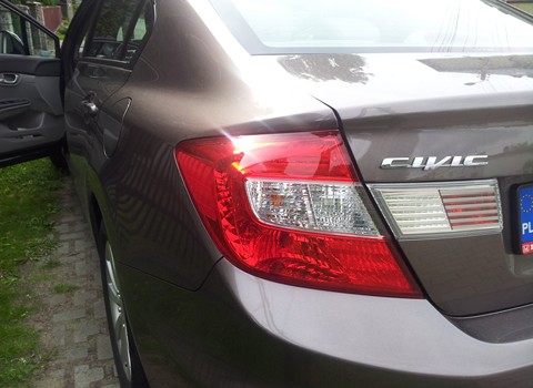 Honda Civic IX pokrowce uszyte w Cardo Czelad